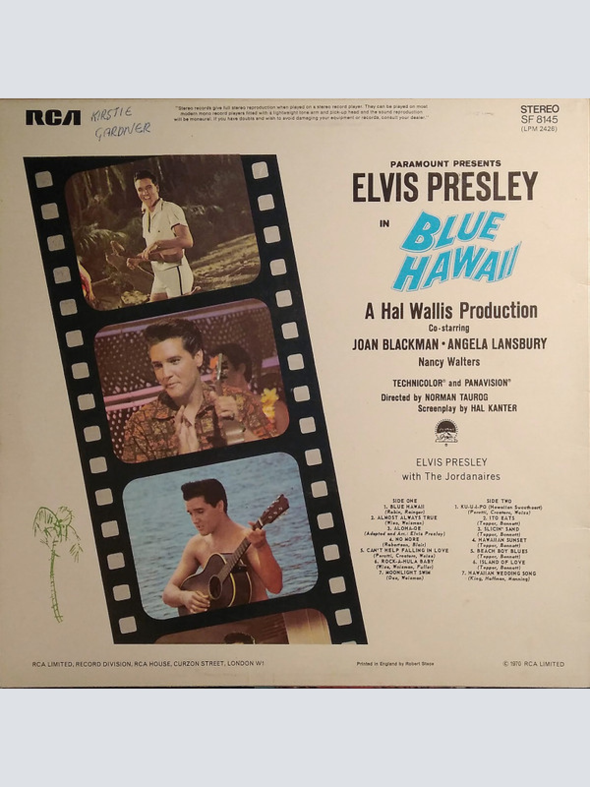 Vinyl / Elvis Presley - Blue Hawaii
