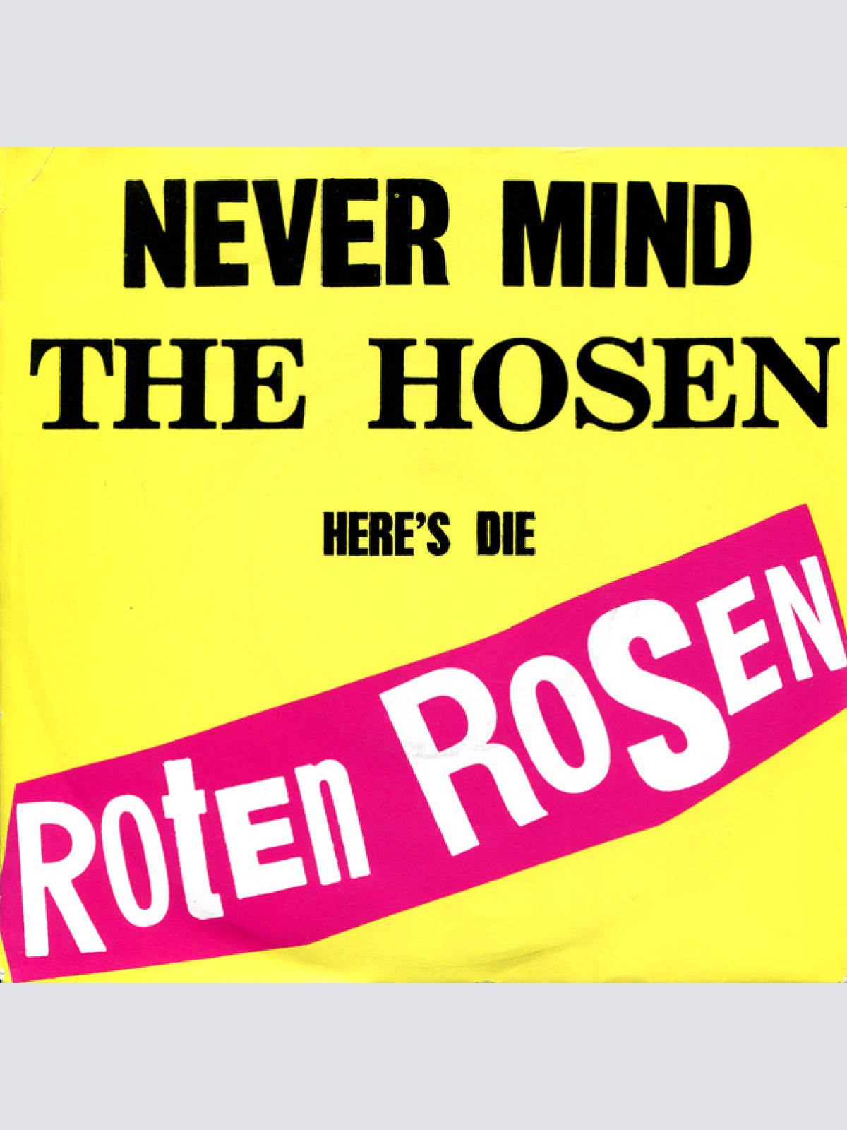 Vinyl / Die Roten Rosen - Im Wagen Vor Mir