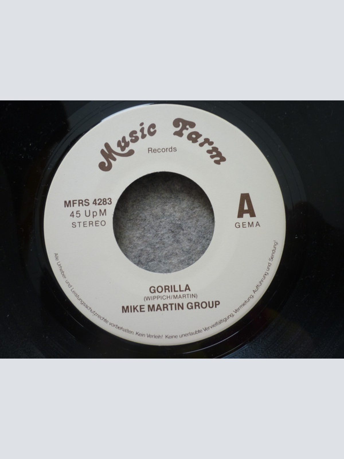 Vinyl / Mike Martin Group - Gorilla / Glaube Mir