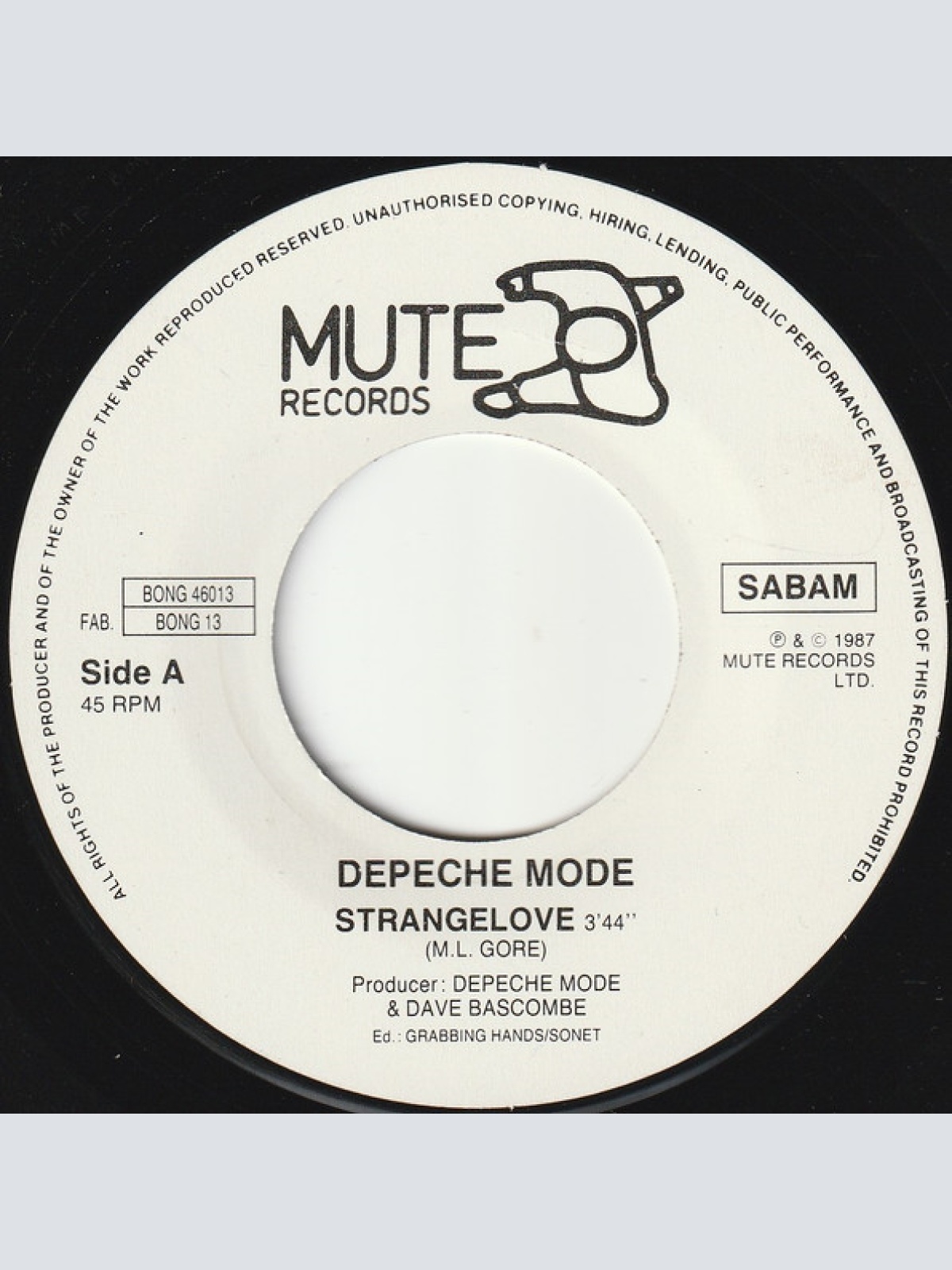 Vinyl / Depeche Mode - Strangelove