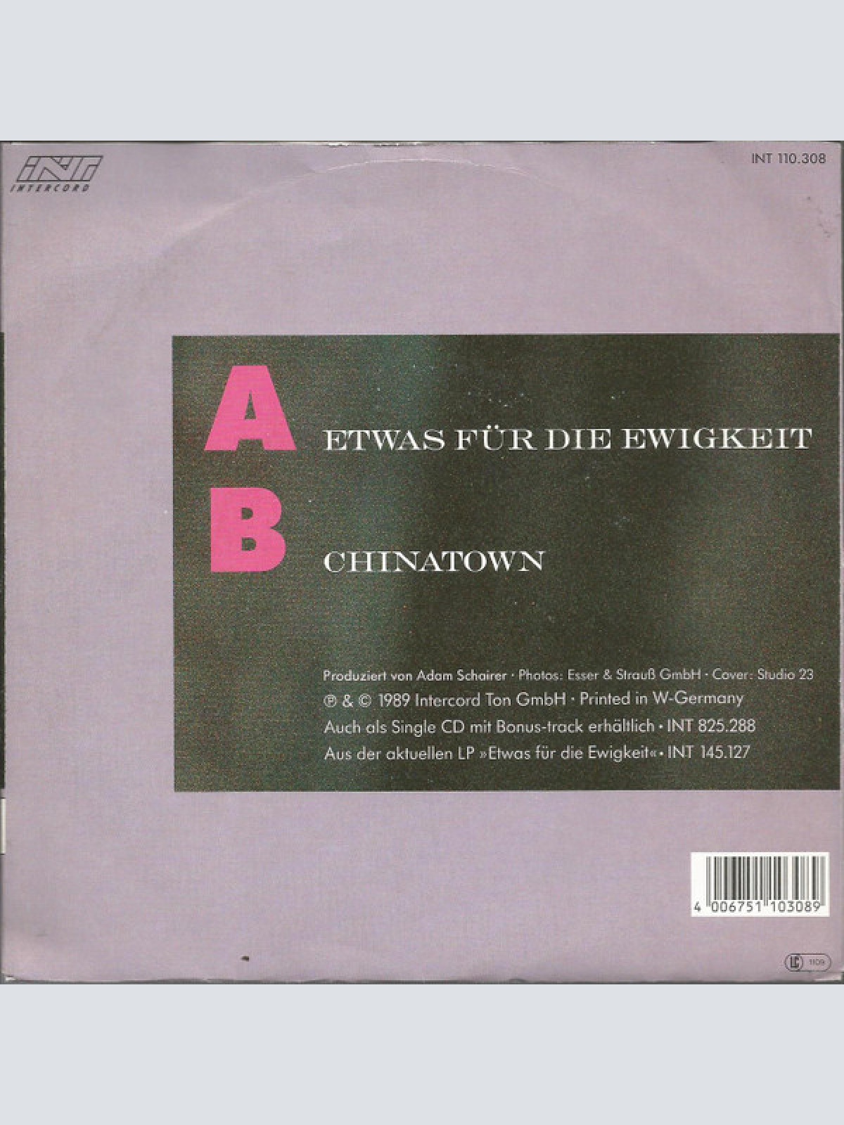 Vinyl / Claudia Jung - Etwas Für Die Ewigkeit