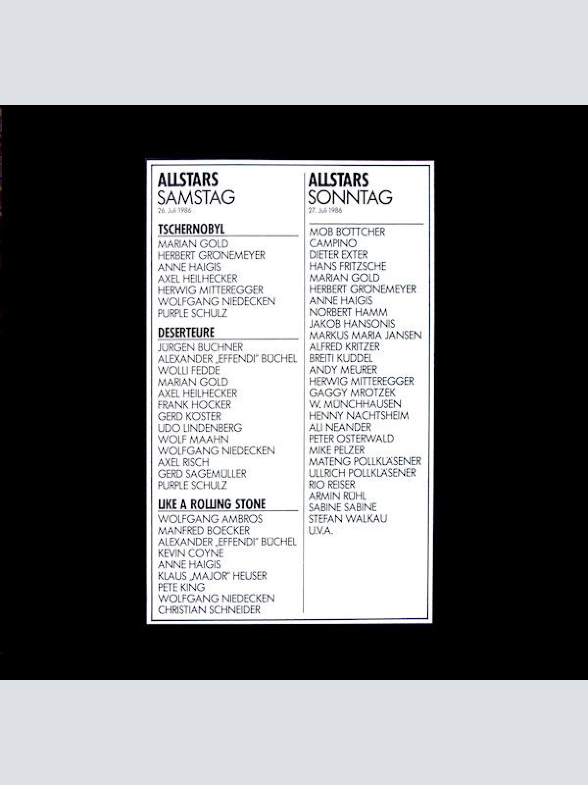 Vinyl / Various - Waahnsinn