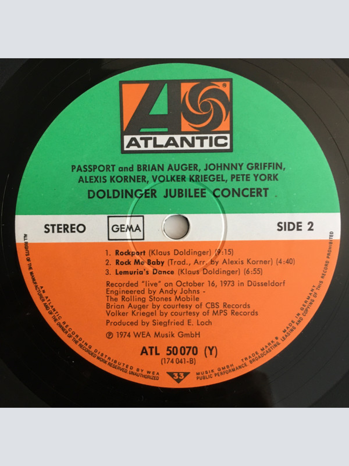 Vinyl / Passport (2) And Brian Auger, Johnny Griffin, Alexis Korner, Volker Kriegel, Pete York - Doldinger Jubilee Concert