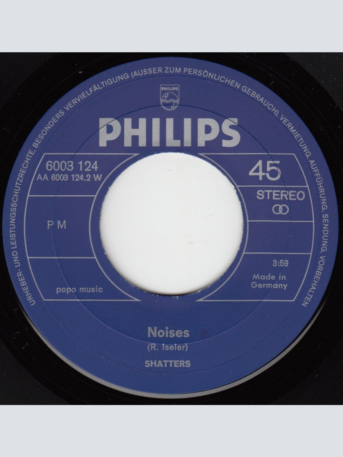 Vinyl / The Shatters - Born To Die