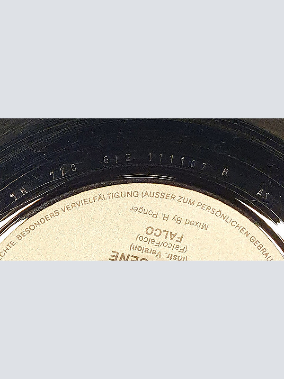 Vinyl / Falco - That Scene ("Ganz Wien")