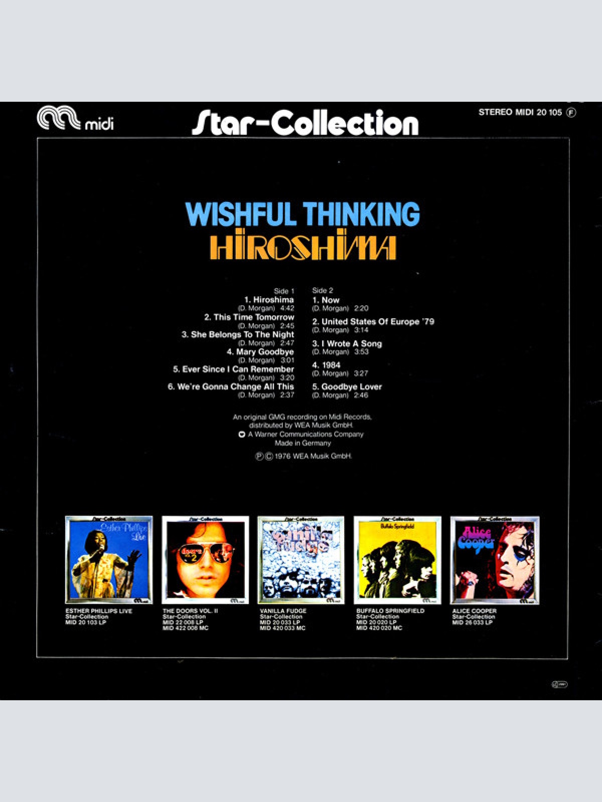 Vinyl / Wishful Thinking - Hiroshima