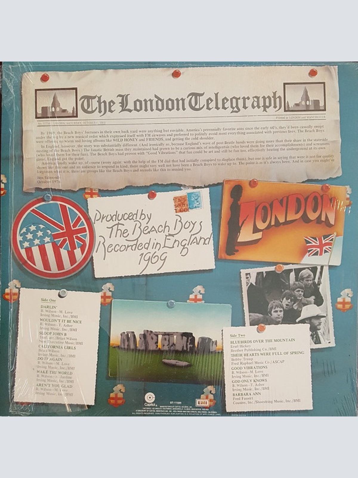 Vinyl / The Beach Boys - Beach Boys '69 (The Beach Boys Live In London)