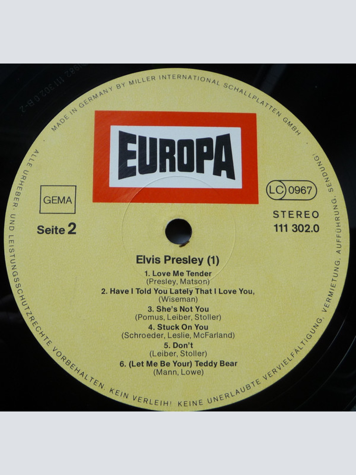 Vinyl / Elvis Presley - Elvis Presley (1)