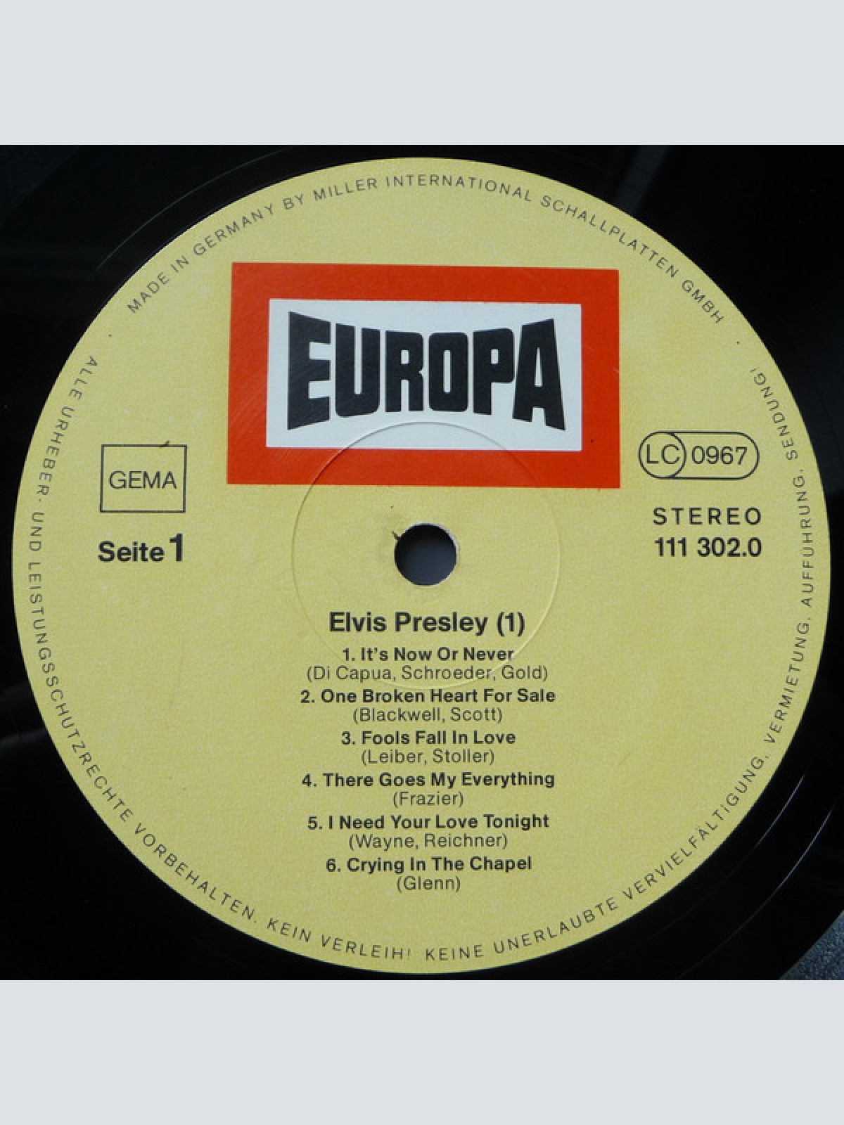 Vinyl / Elvis Presley - Elvis Presley (1)