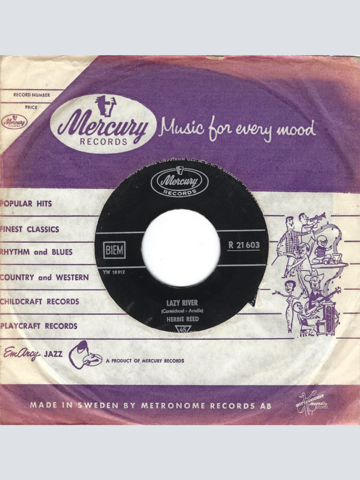 Vinyl / The Platters / Herbie Reed - On A Slow Boat To China / Lazy River