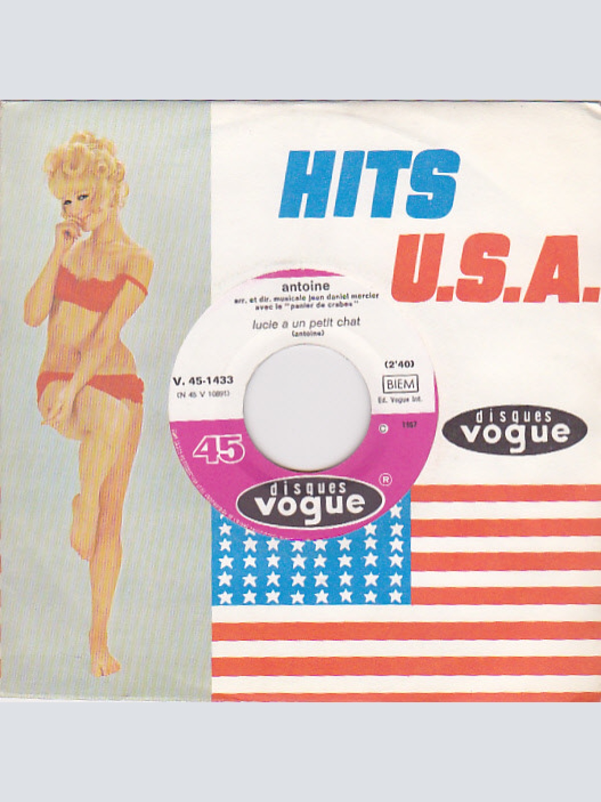 Vinyl / Antoine (2) - Titine Achète-moi Un Camion / Lucie A Un Petit Chat