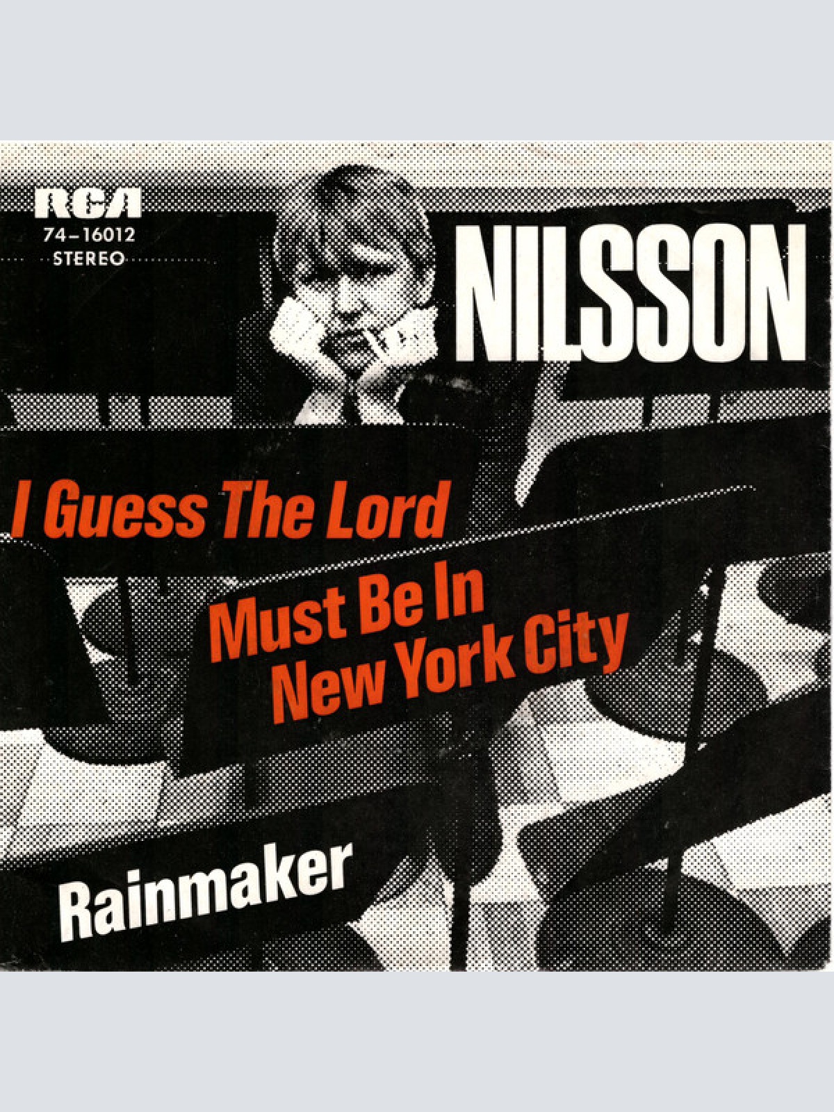 Vinyl / Nilsson* - I Guess The Lord Must Be In New York City