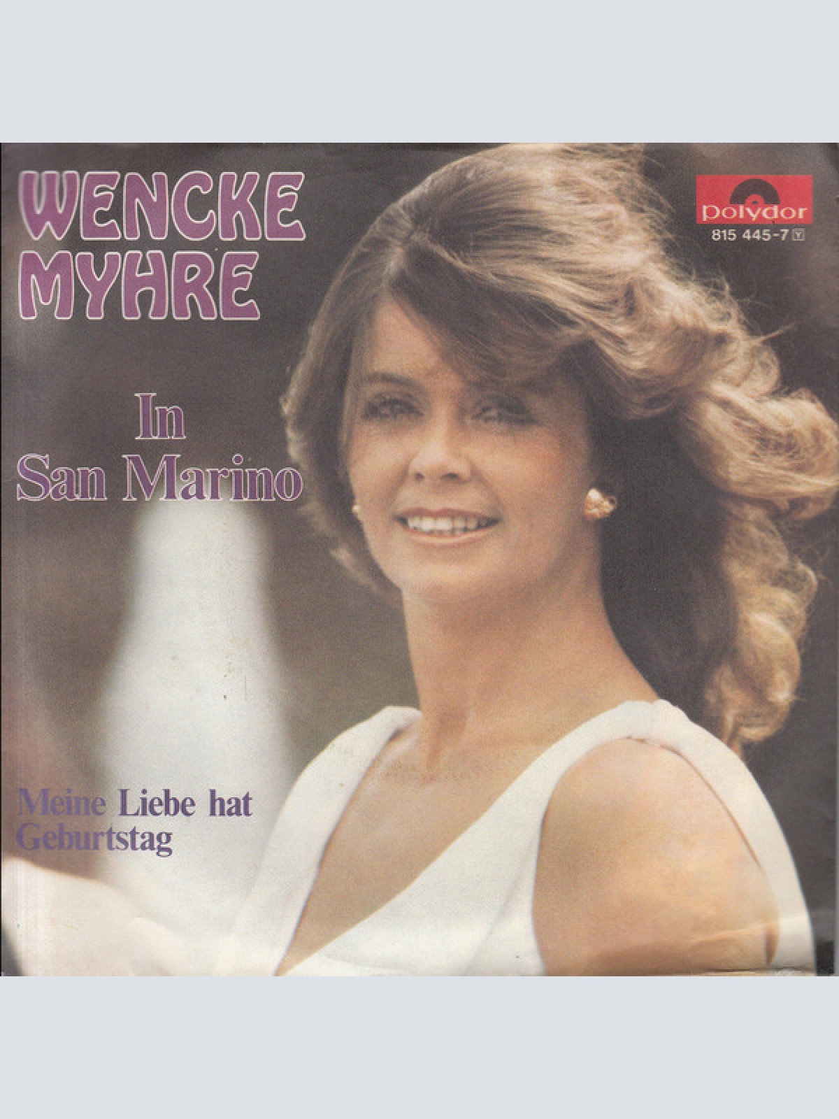 Vinyl / Wencke Myhre - In San Marino