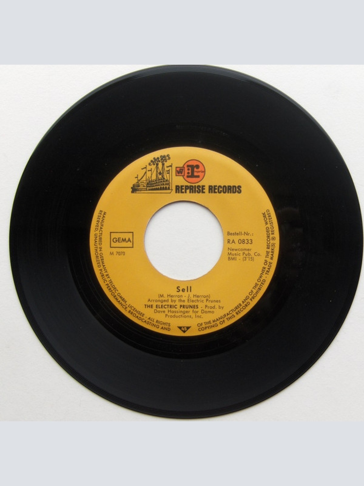 Vinyl / The Electric Prunes - Sell / Violent Rose