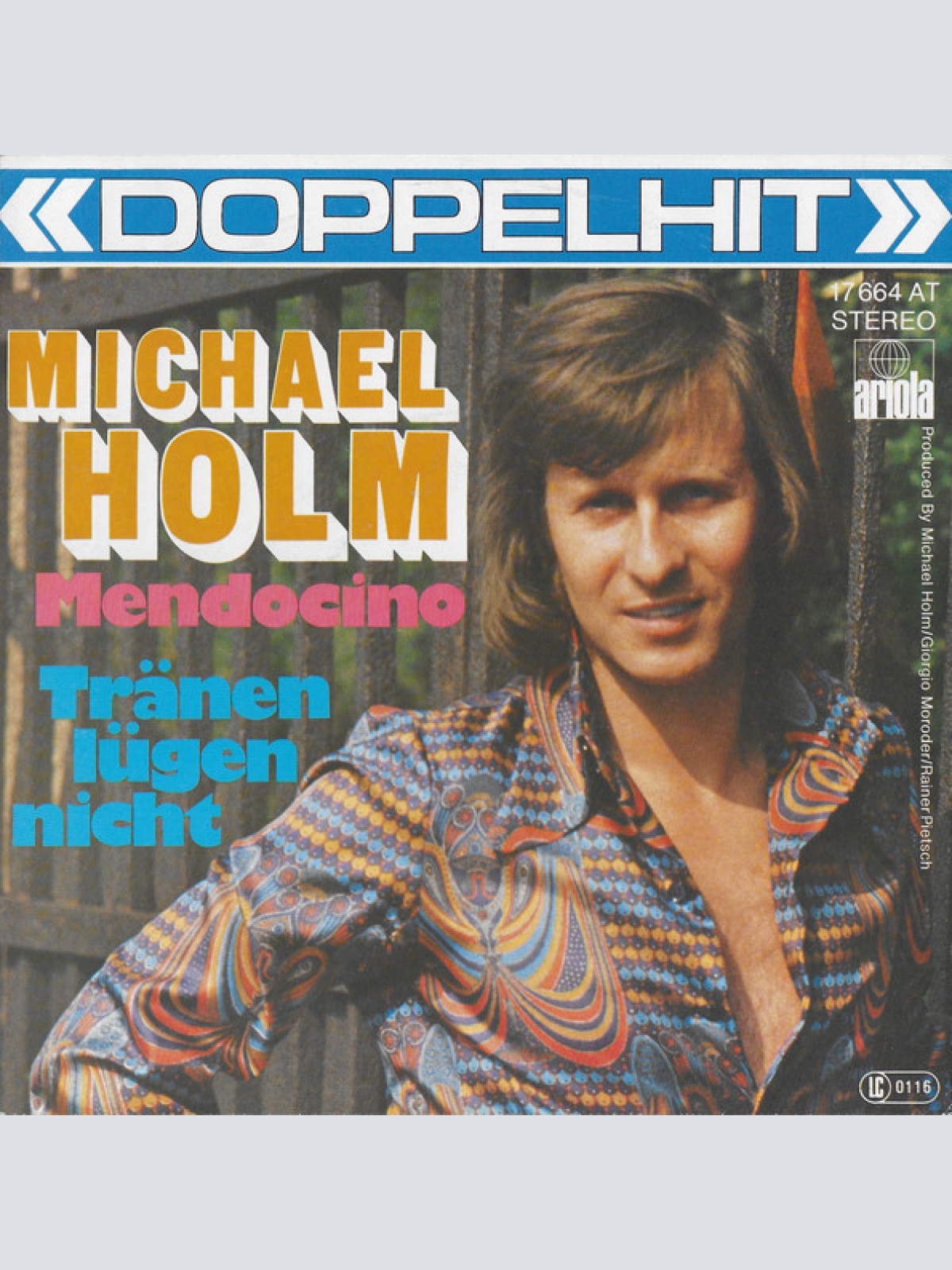 Vinyl / Michael Holm - Mendocino / Tränen Lügen Nicht