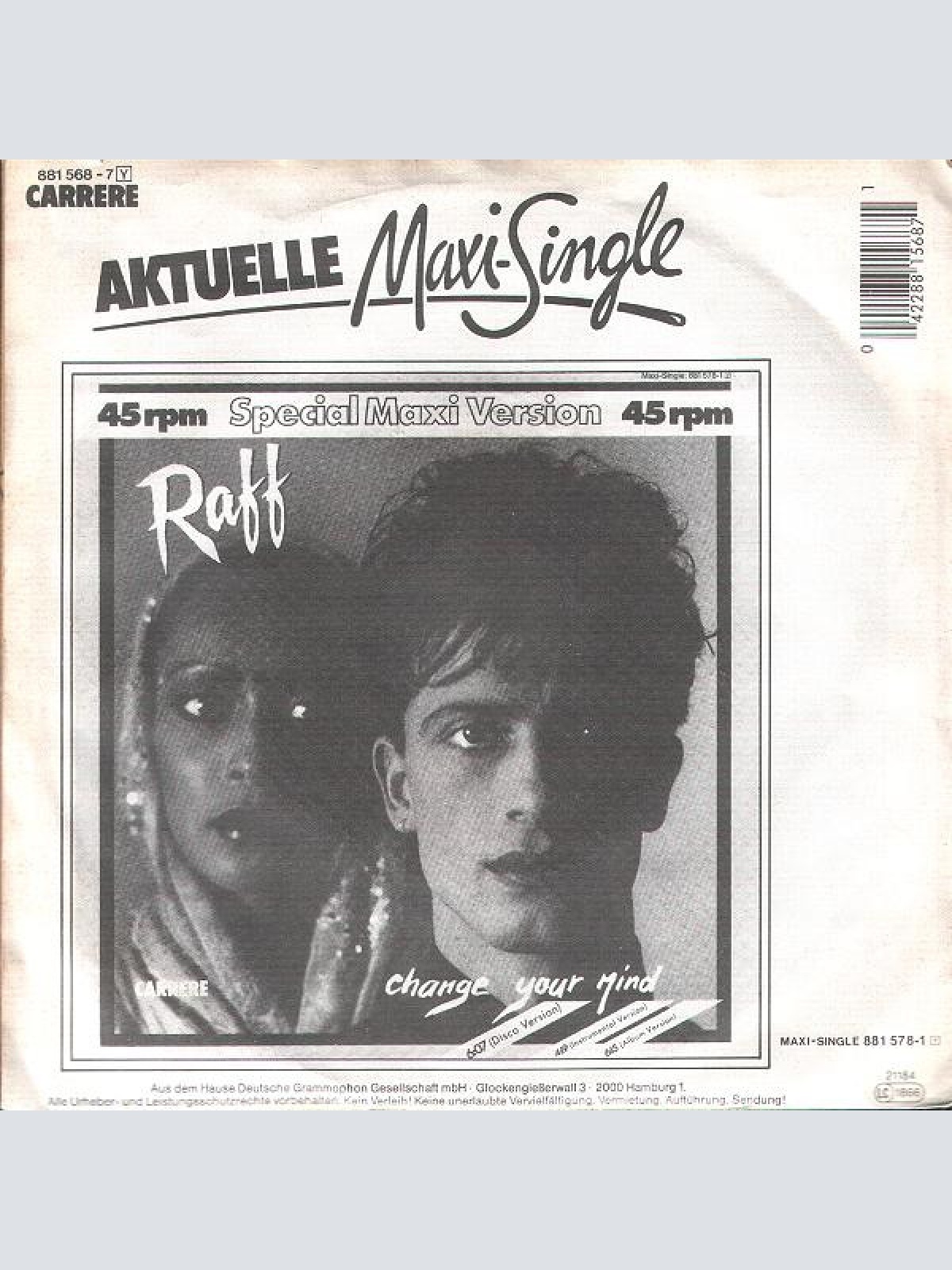 Vinyl / Raff* - Change Your Mind