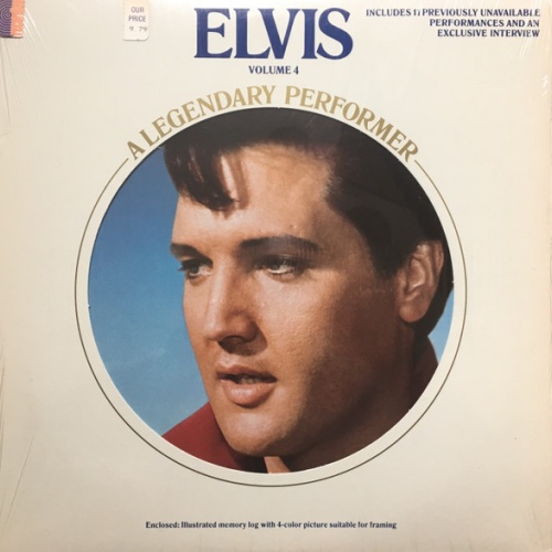Vinyl / Elvis* - A Legendary Performer - Volume 4