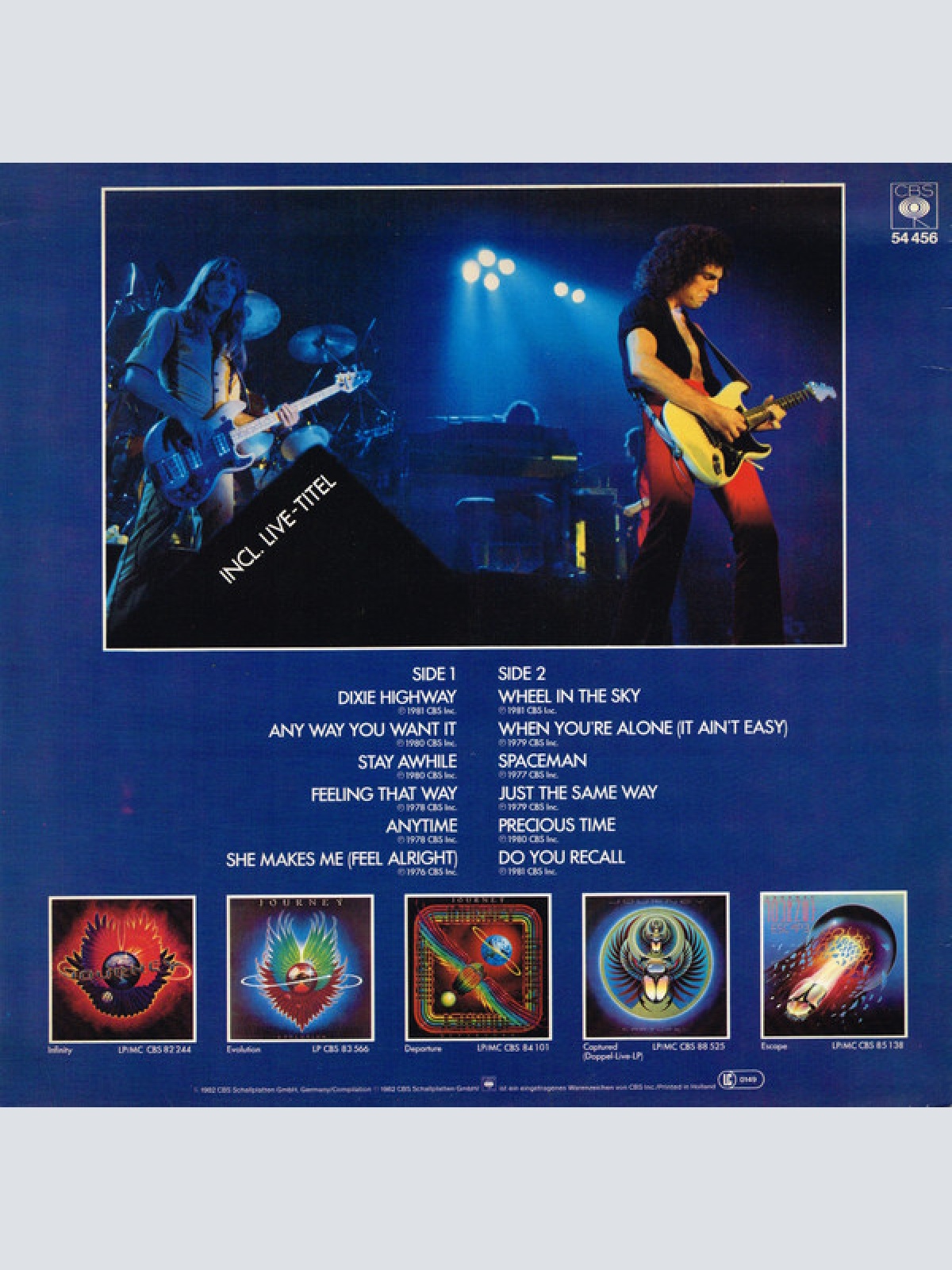 Vinyl / Journey - The Best Of Journey - Look Behind