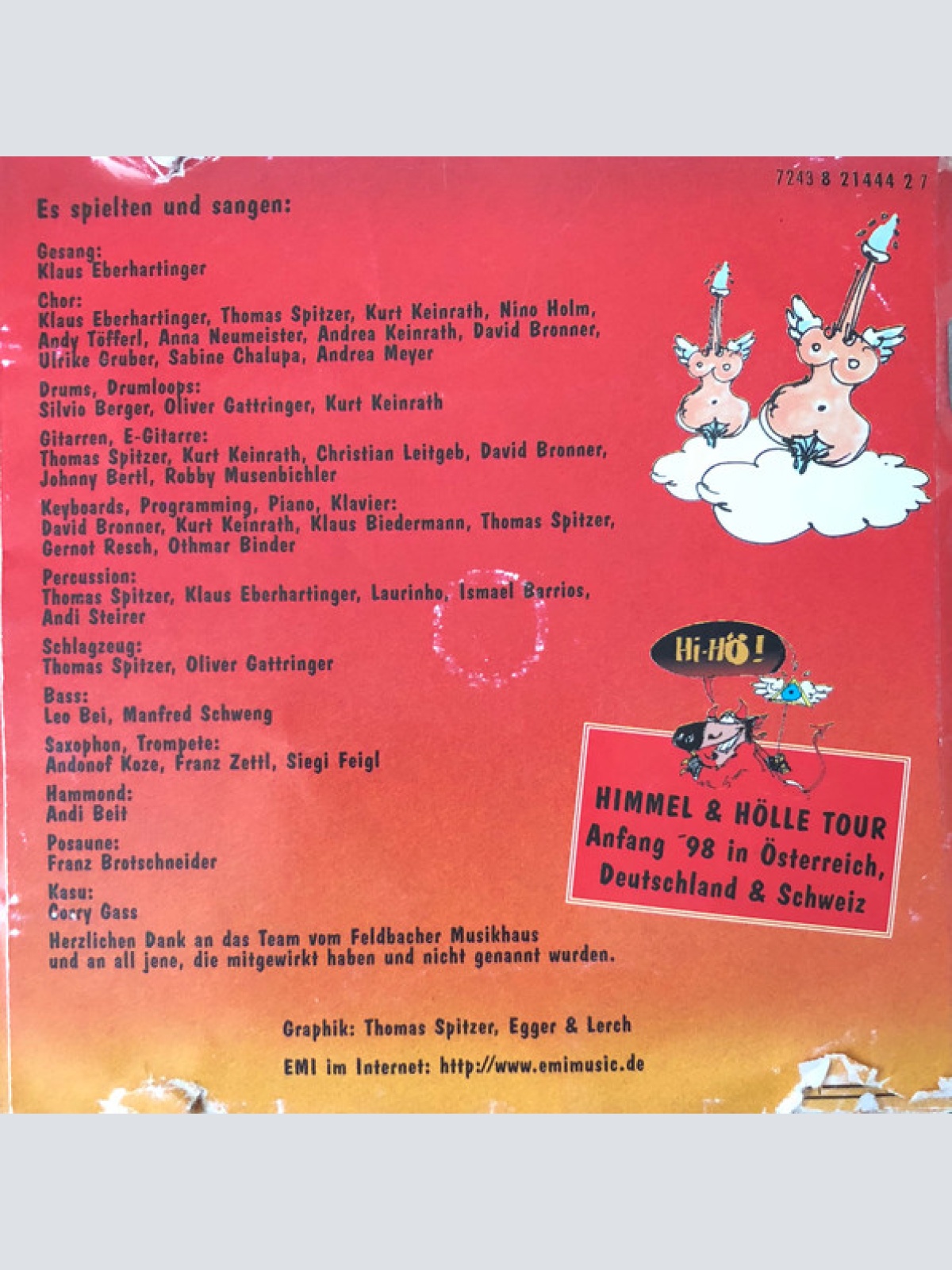 CD / Erste Allgemeine Verunsicherung* - Im Himmel Ist Die Hölle Los