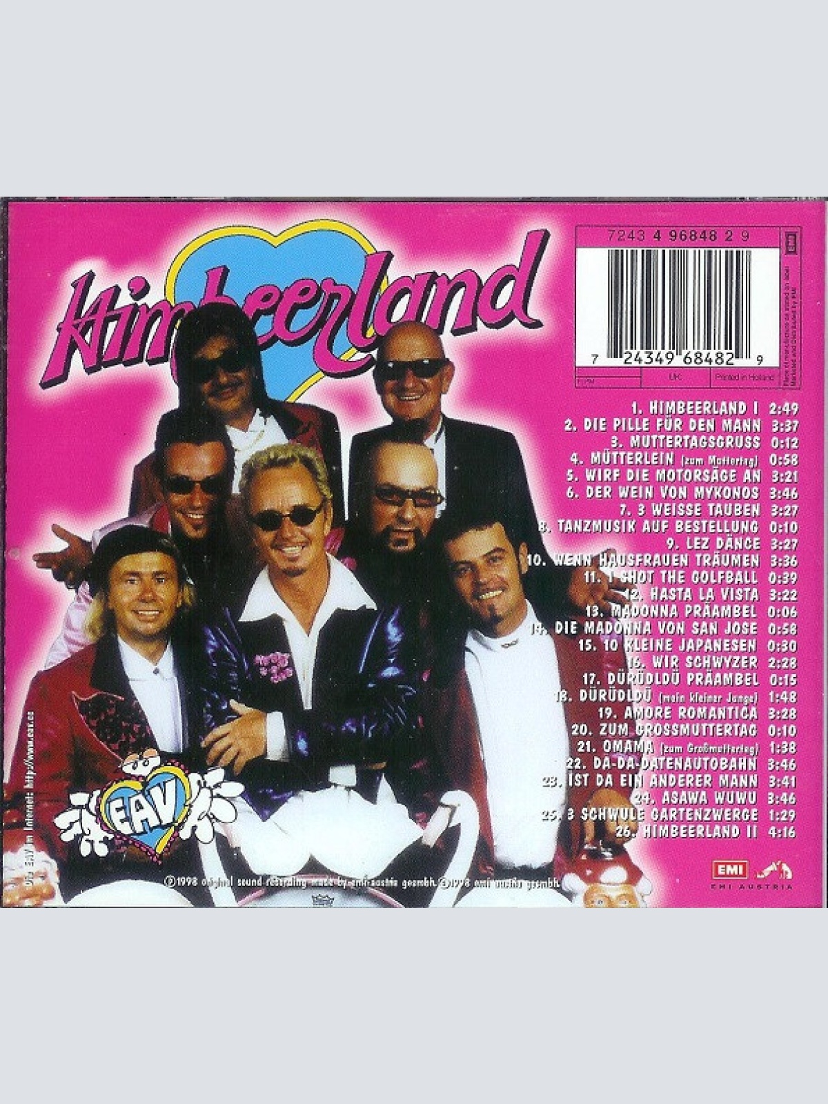 CD / EAV (Erste Allgemeine Verunsicherung) - Himbeerland