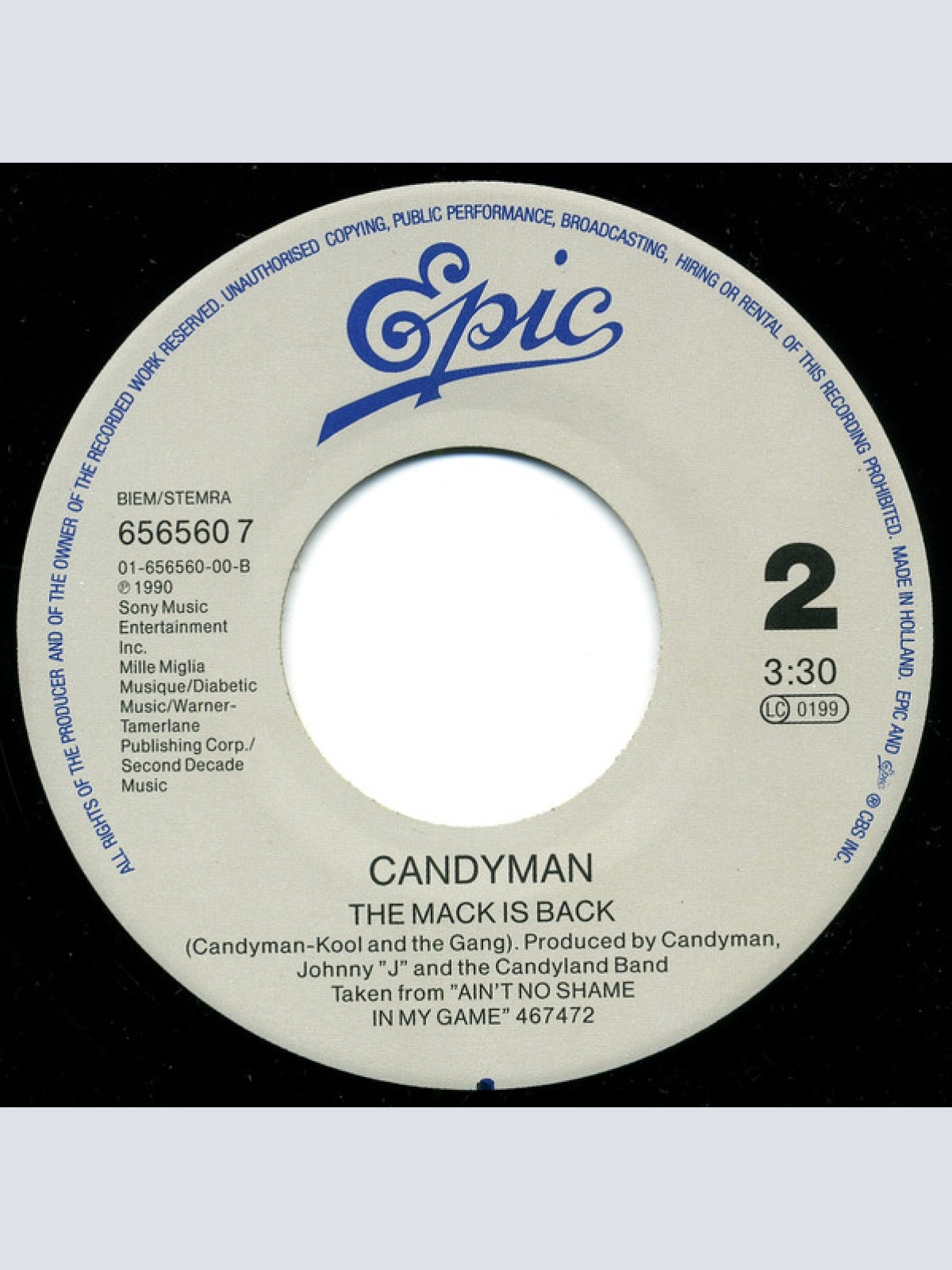 Vinyl / Candyman - Melt In Your Mouth