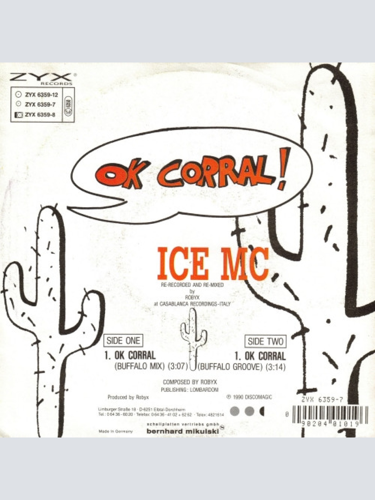 Vinyl / ICE MC - Ok Corral!