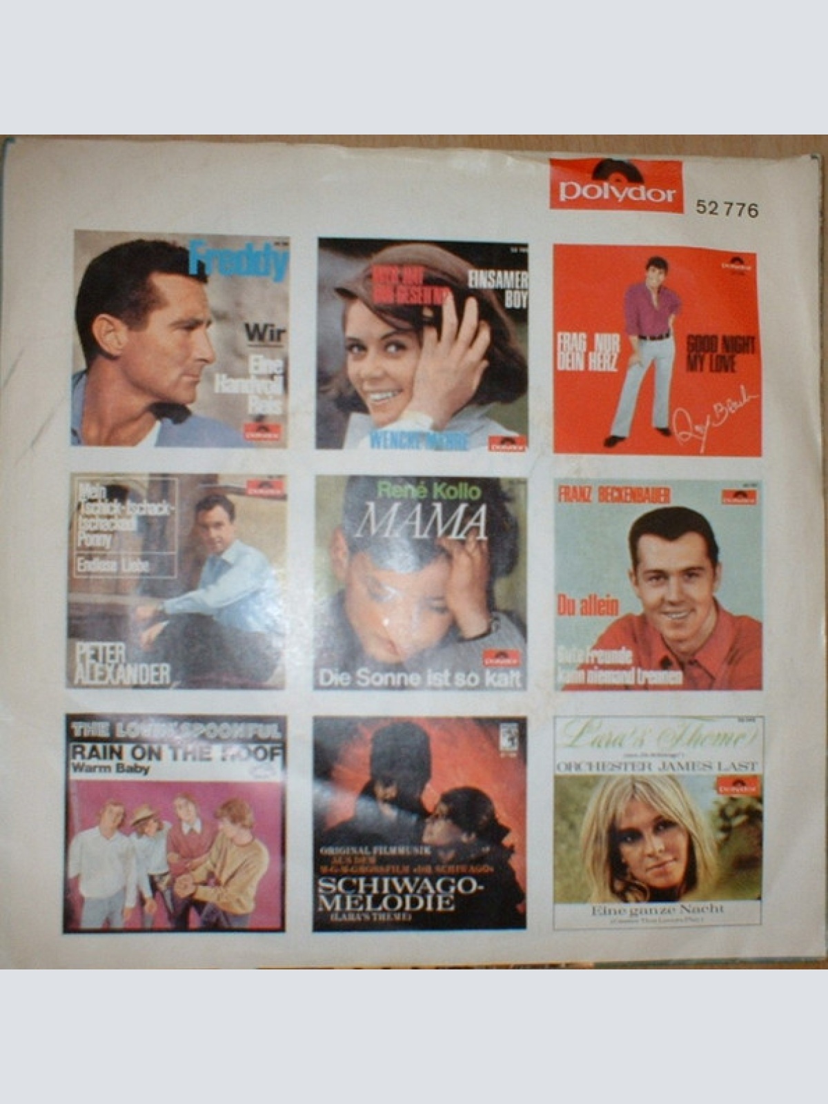 Vinyl / Peter Rubin - Der Zug Nach Sunny Hill / Die Schönste Straße