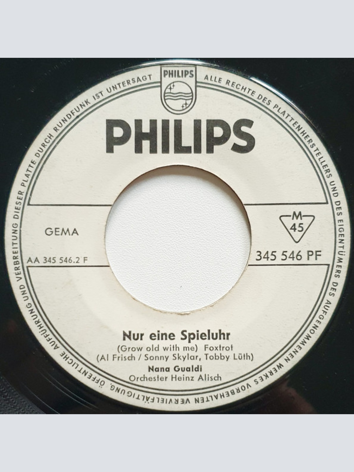 Vinyl / Nana Gualdi - Es Könnte Ja Immer So Sein/ Nur Eine Spieluhr