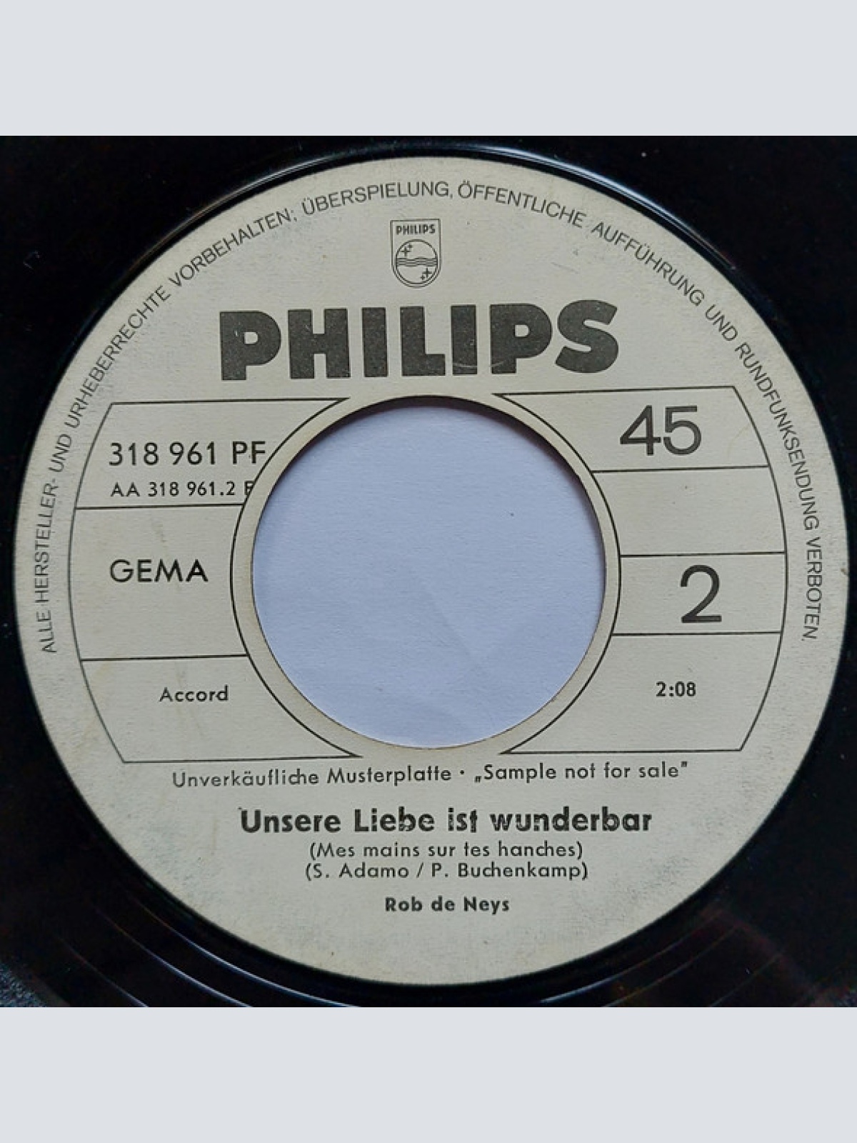 Vinyl / Rob de Neys* - My Darling, Oh My Dear