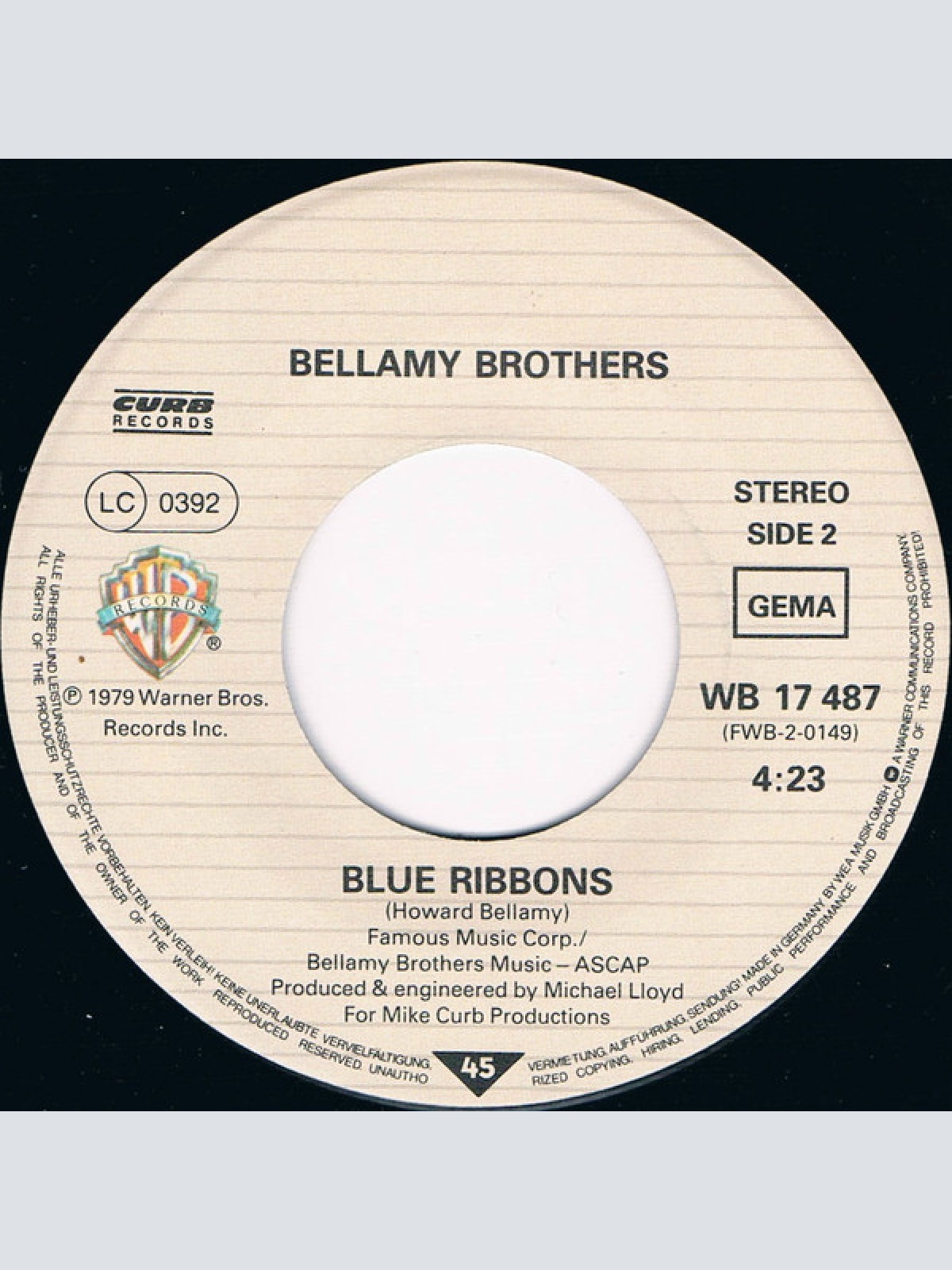 Vinyl / Bellamy Brothers - Wet T-Shirt