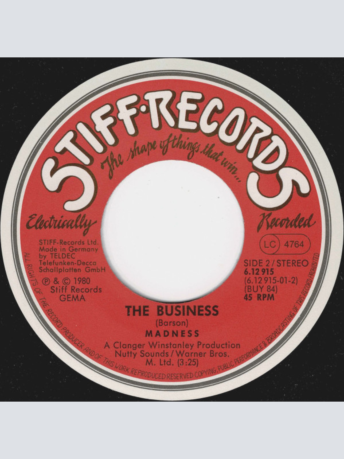 Vinyl / Madness - Baggy Trousers