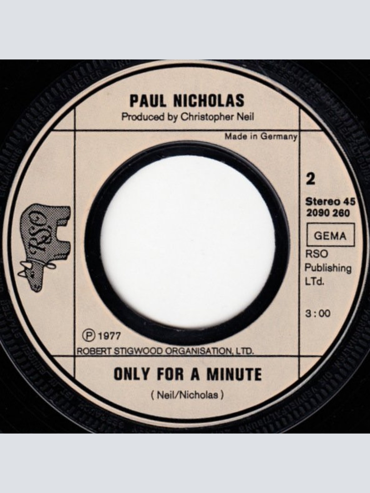 Vinyl / Paul Nicholas - Doing It