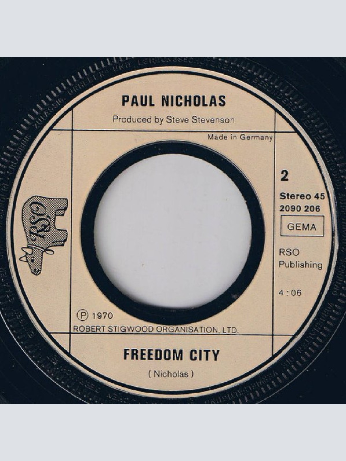 Vinyl / Paul Nicholas - Dancing With The Captain