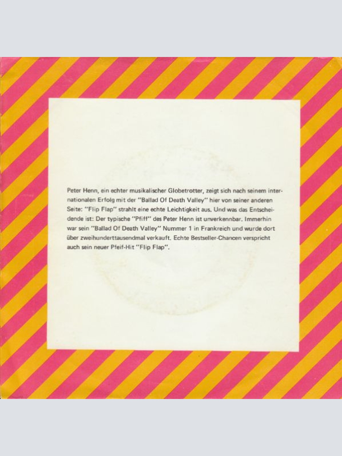 Vinyl / Peter Henn - Flip Flap