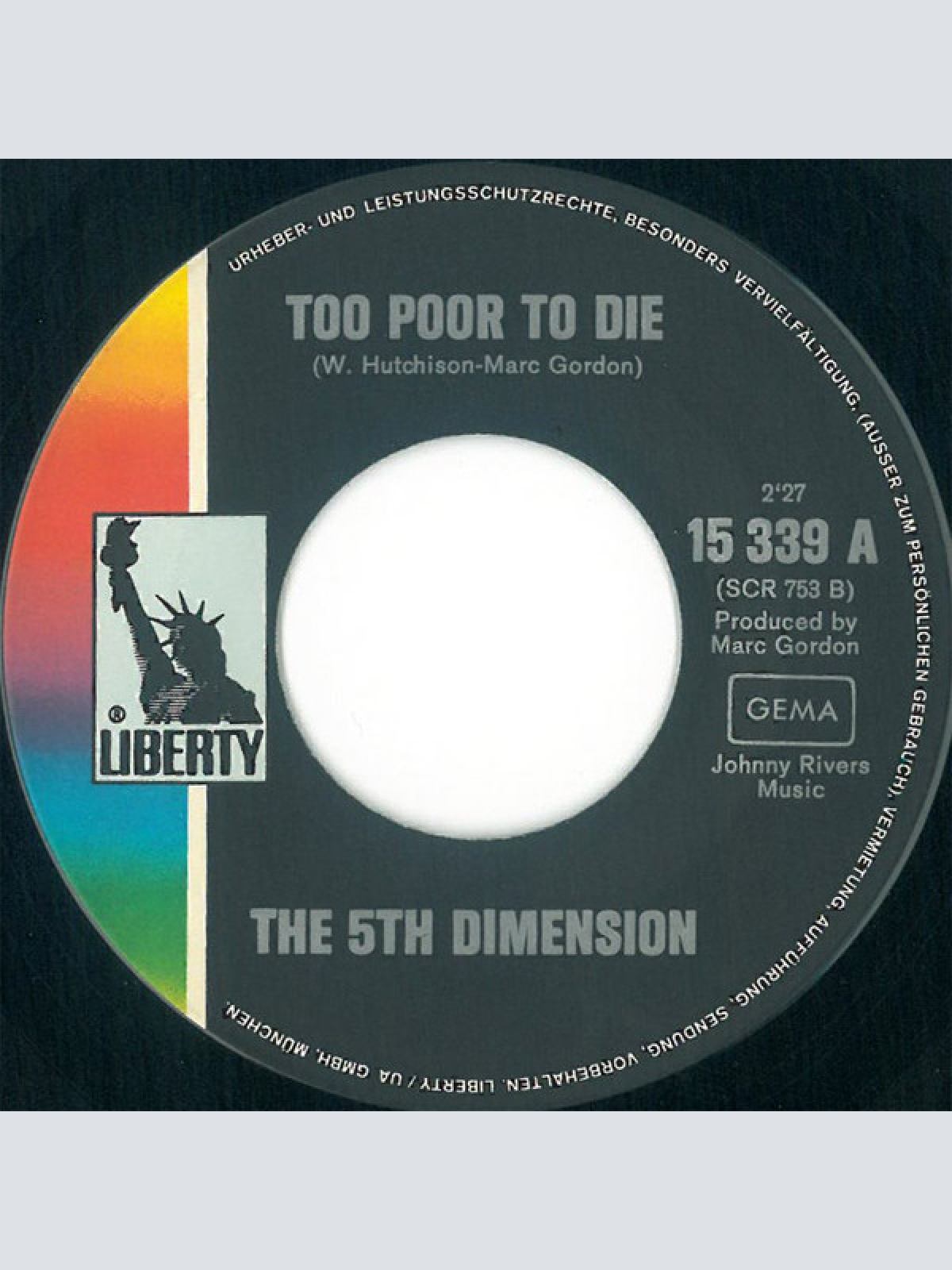 Vinyl / The 5th Dimension* - (I'll Be) Lovin' You Forever