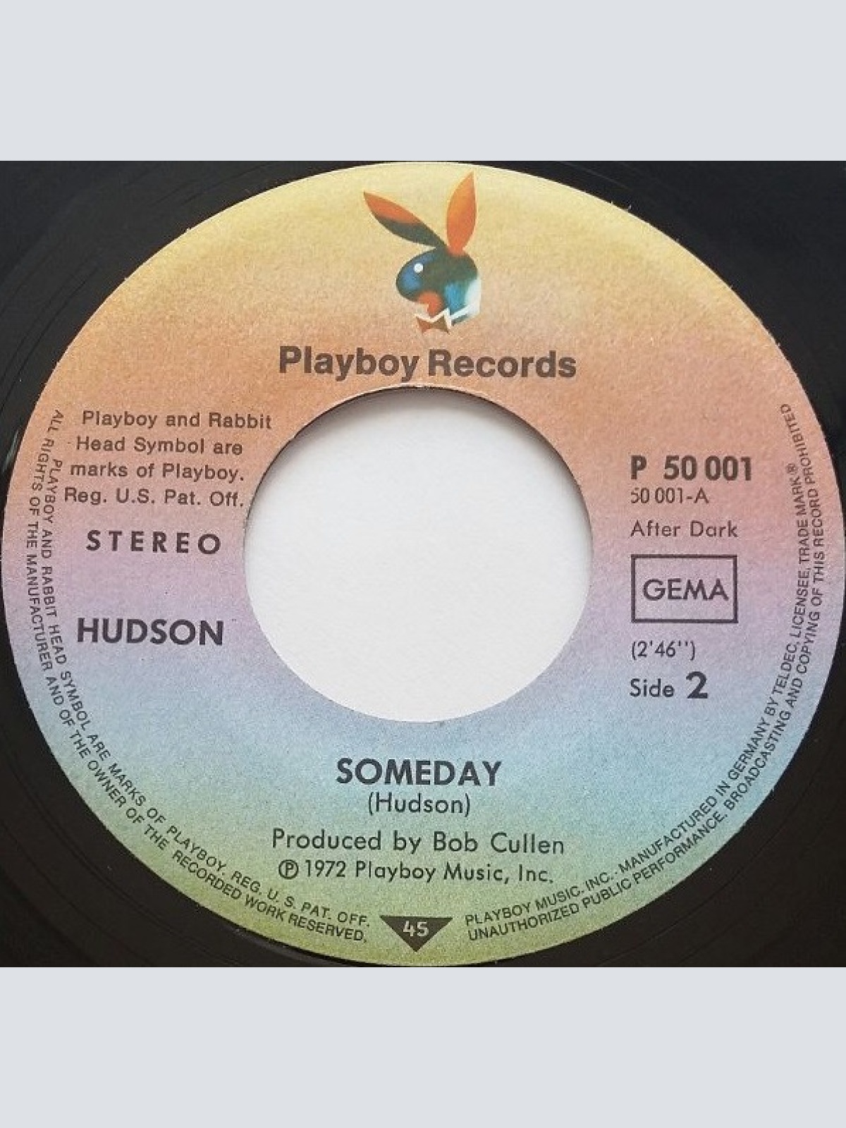 Vinyl / Hudson* - Leavin' It's Over/ Someday