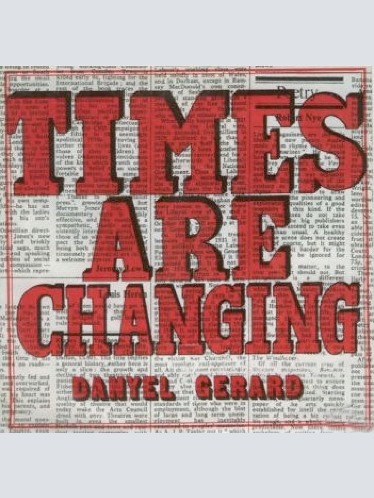 Vinyl / Danyel Gerard* - Times Are Changing