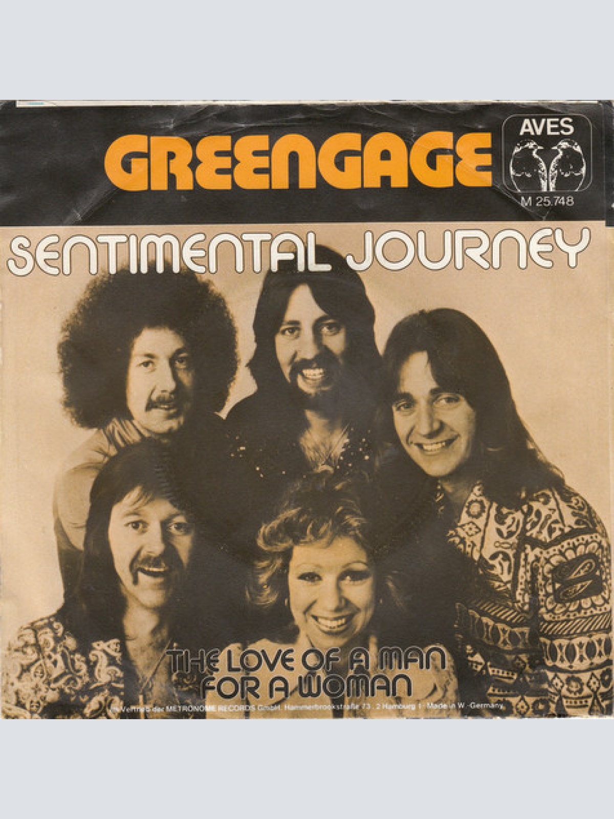Vinyl / Greengage - Sentimental Journey