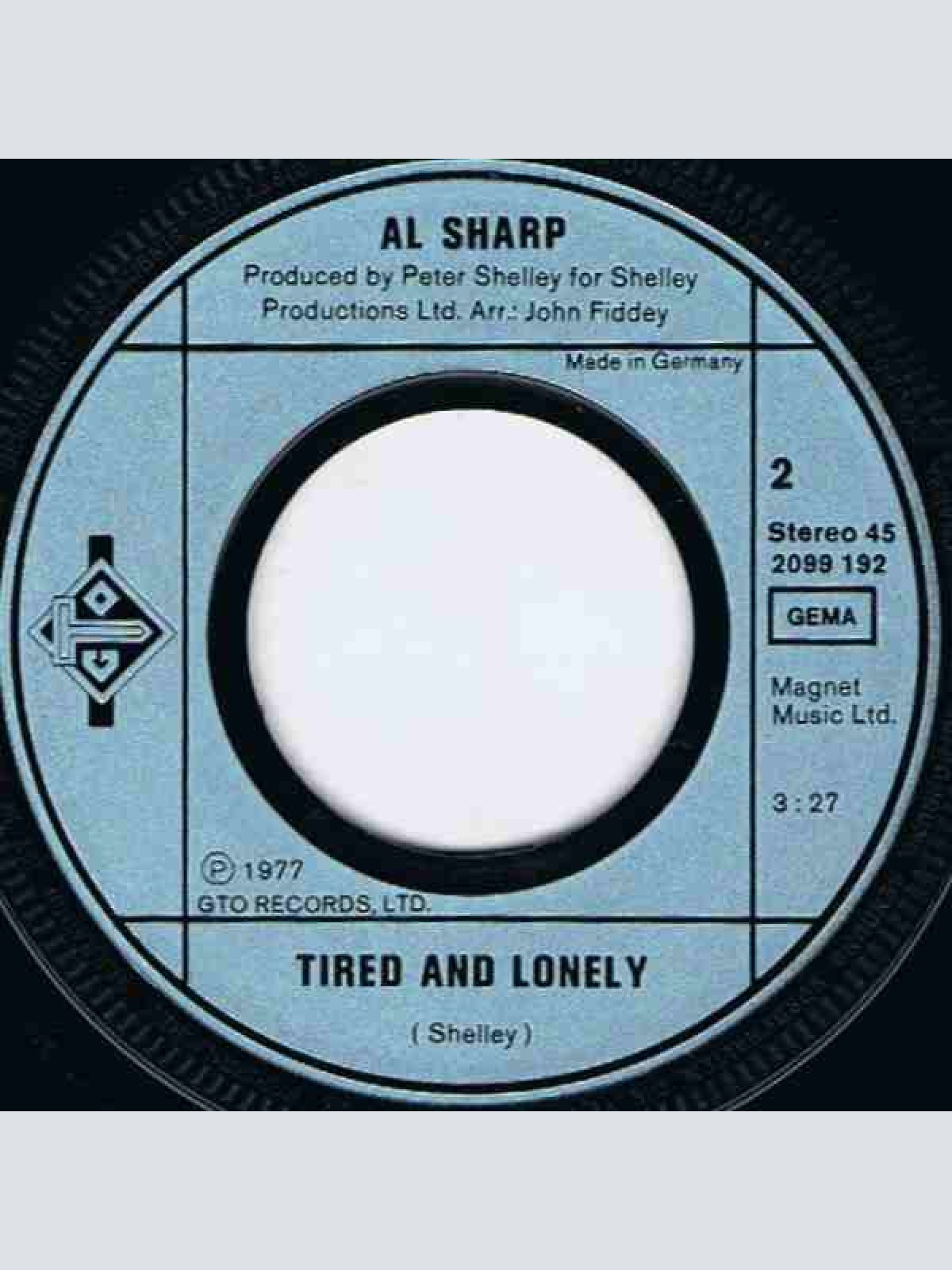 Vinyl / Al Sharp - Never Gonna Leave You