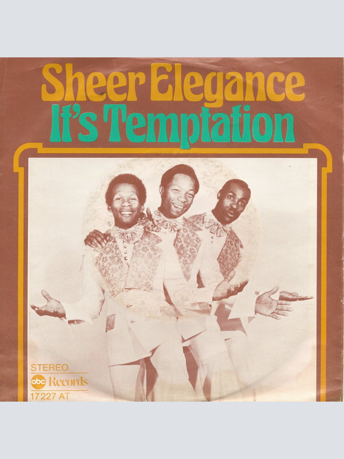 Vinyl / Sheer Elegance - It's Temptation