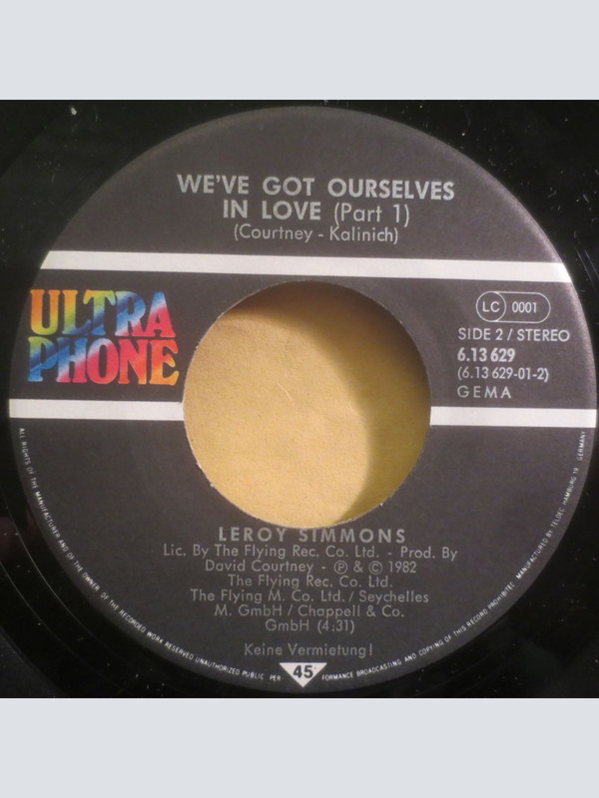 Vinyl / Leroy Simmons - Magic Touch