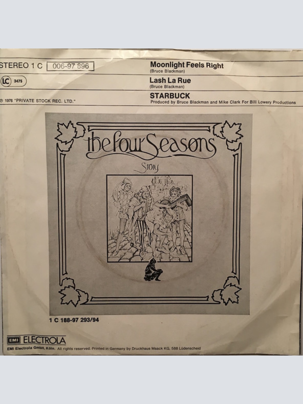 Vinyl / Starbuck (2) - Moonlight Feels Right