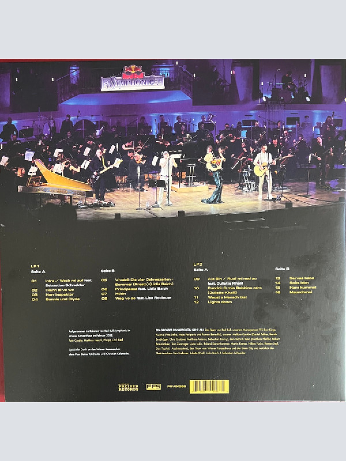 Vinyl / Seiler Und Speer, Christian Kolonovits Mit Max Steiner Orchester - Red Bull Symphonic