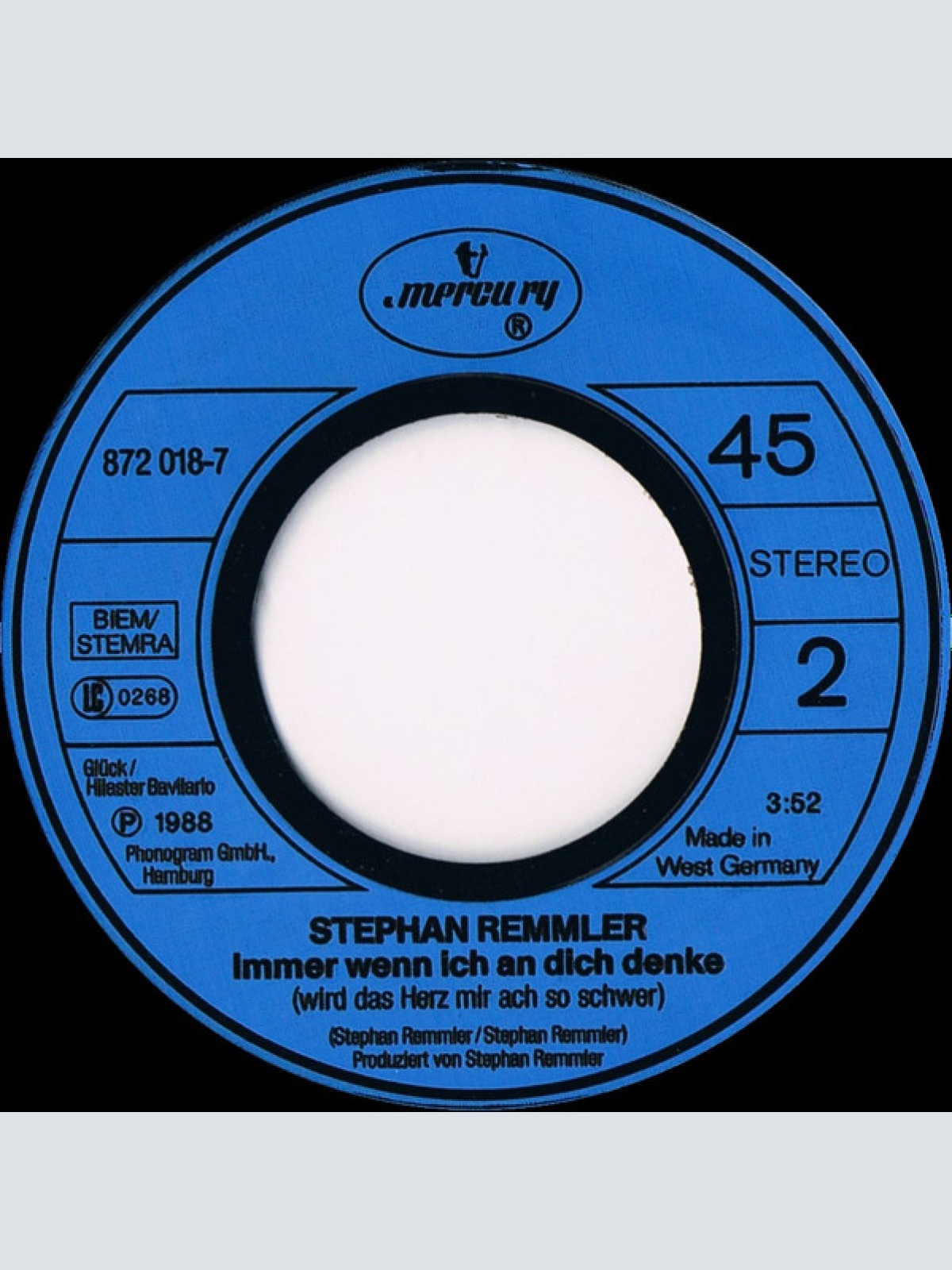 Vinyl / Stephan Remmler - Keine Angst Hat Der Papa Mir Gesagt (Keine Angst Hat Die Mama Mir Gesagt)