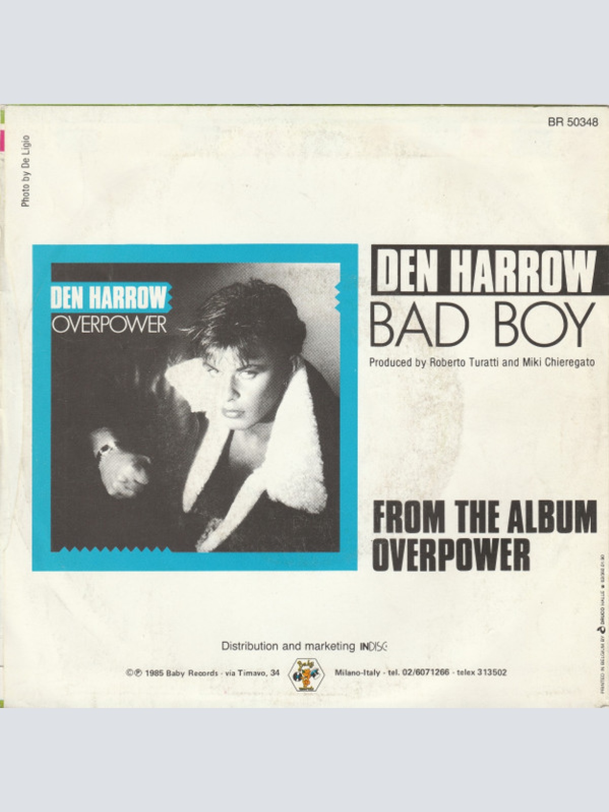 Vinyl / Den Harrow - Bad Boy