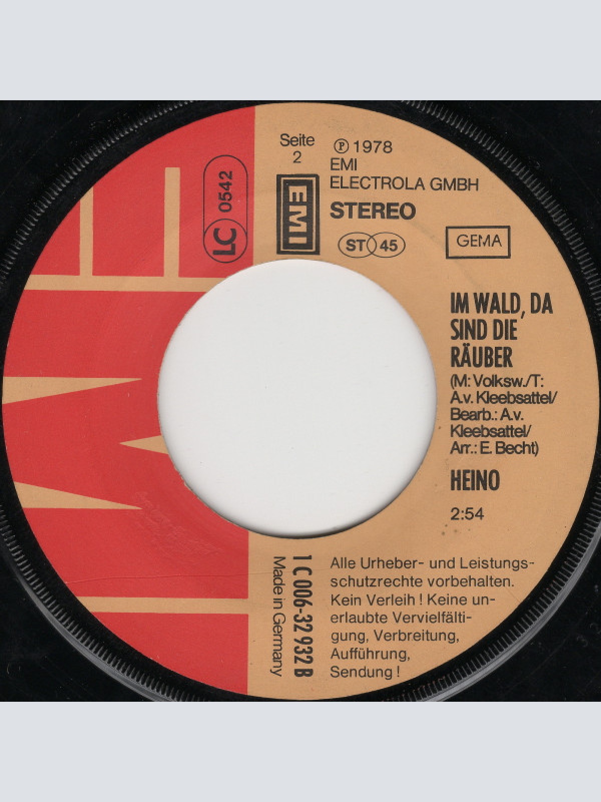 Vinyl / Heino - In Honolulu