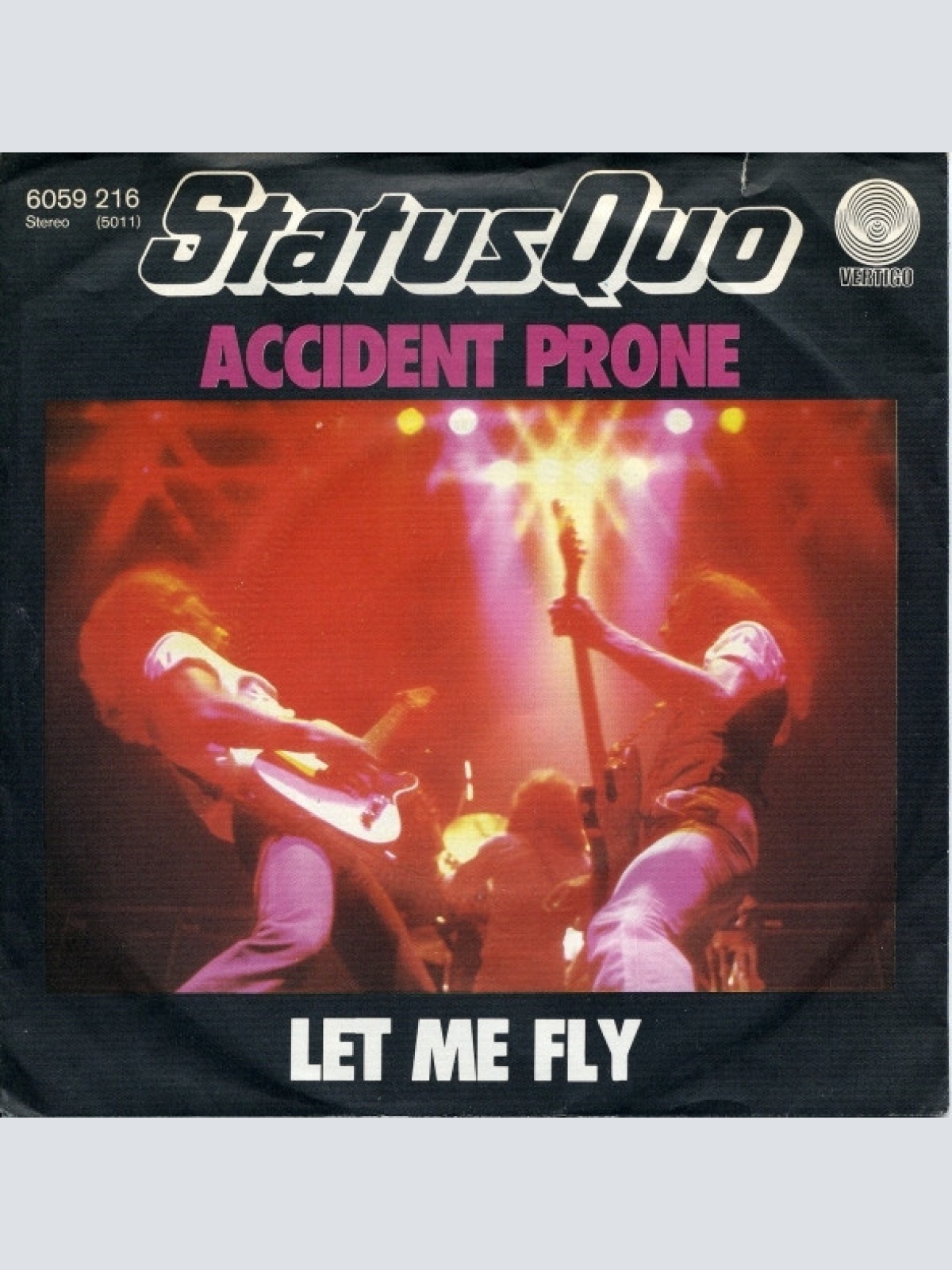 Vinyl / Status Quo - Accident Prone