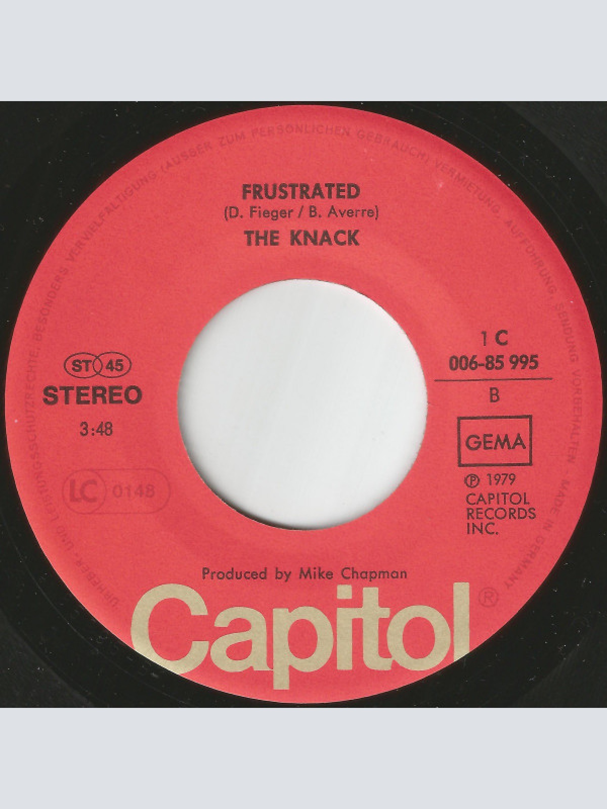 Vinyl / The Knack (3) - Good Girls Don't