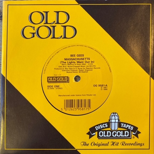 Vinyl / Bee Gees - Massachusetts (The lights went out in) / New York mining disaster 1941