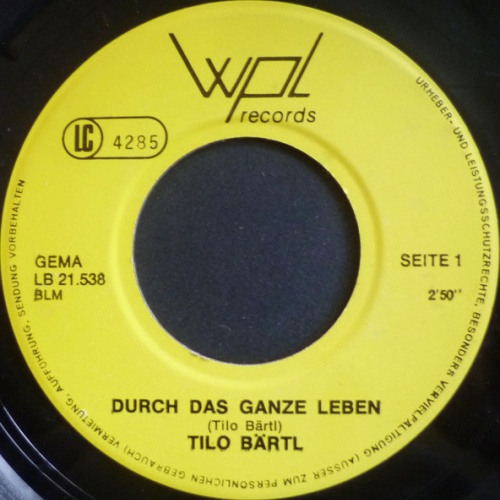 Vinyl / Tilo Bärtl - Durch Das Ganze Leben